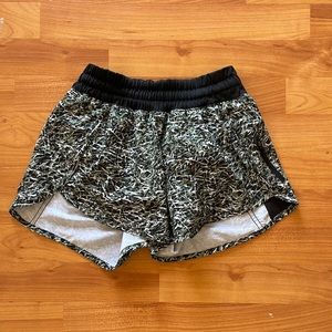 Camo Lululemon shorts